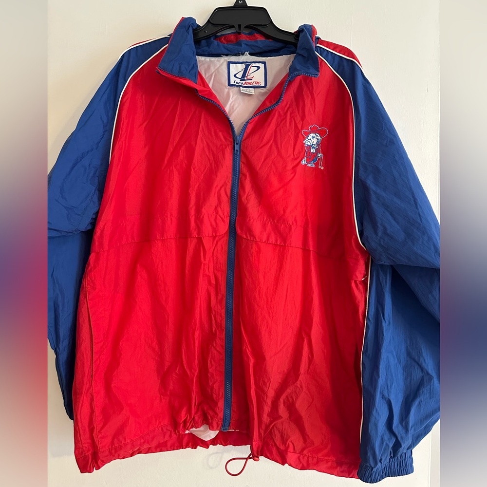 Vintage Ole Miss Windbreaker